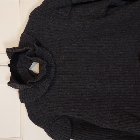 Ganni Wool Blend Open Back Sweater - Picture 4 of 12